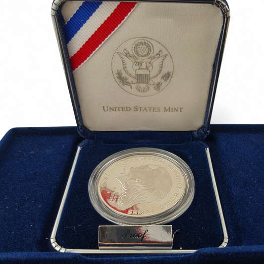 1995 Special Olympics Silver Proof Coin