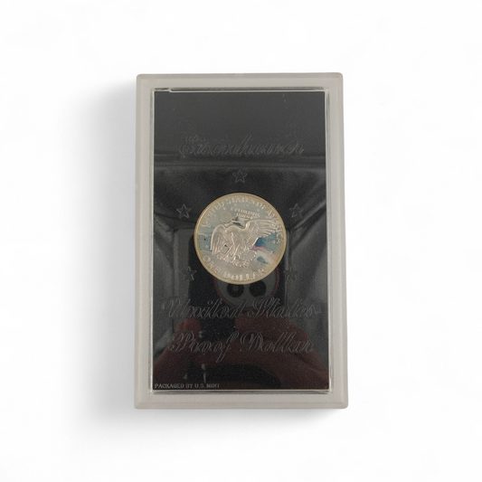 Eisenhower Silver Dollar Proof Coin 1972
