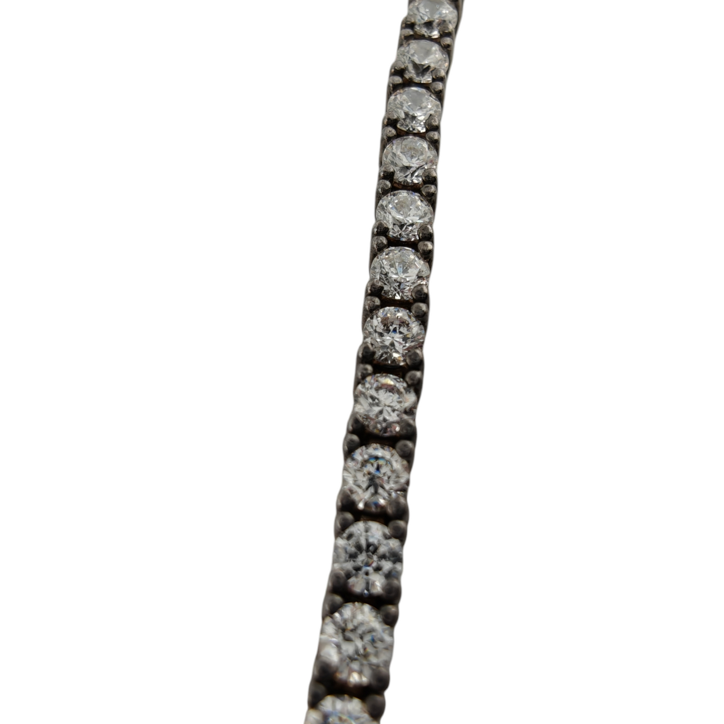 Stunning Silver CZ Tennis Bracelet 925