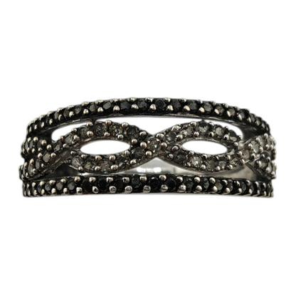 Vintage White Gold Diamond Ring