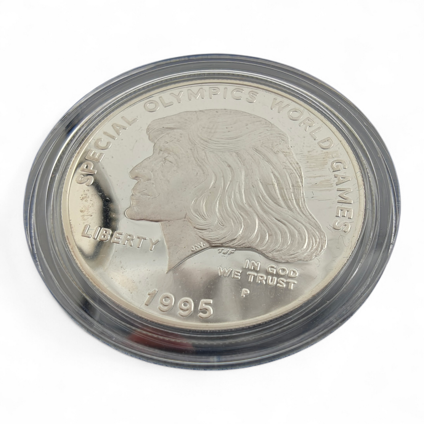 1995 Special Olympics Silver Proof Coin