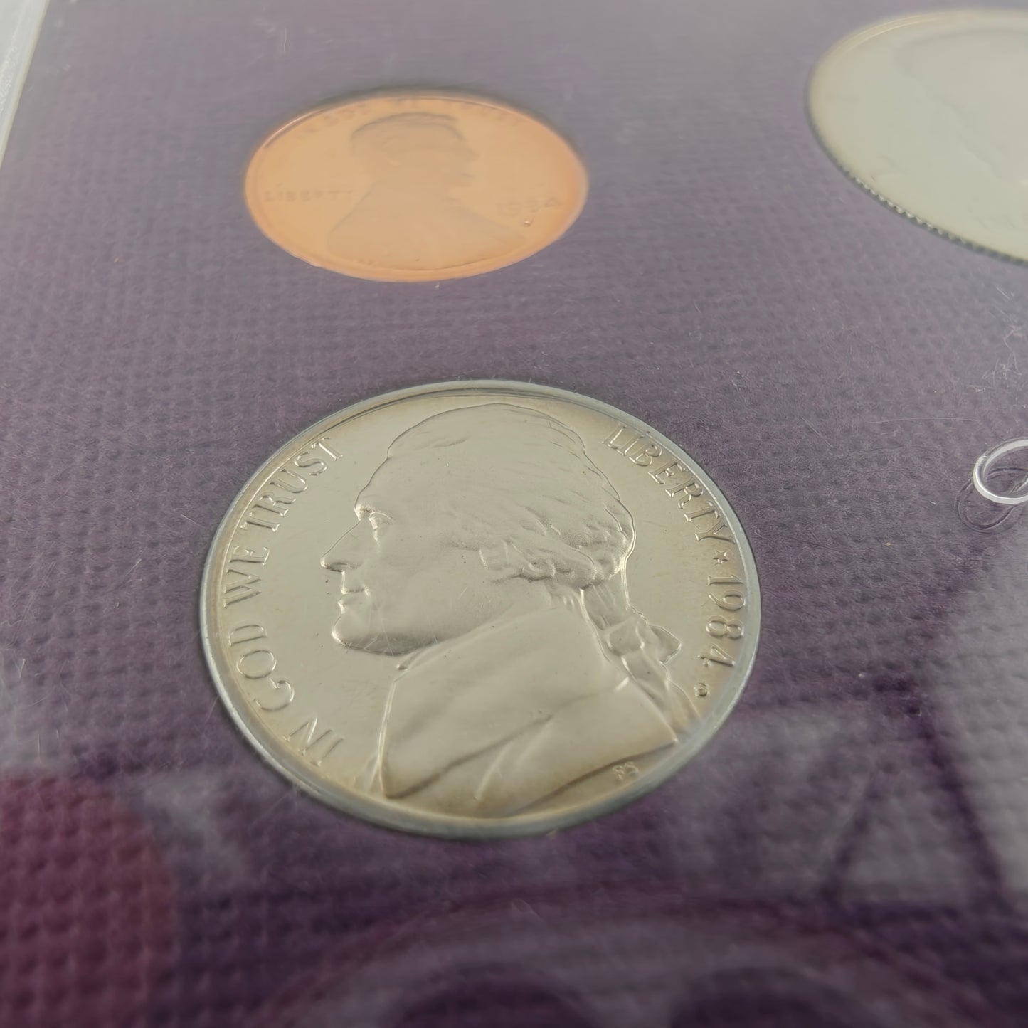 Vintage 1984 U.S. Mint Proof Coin Set