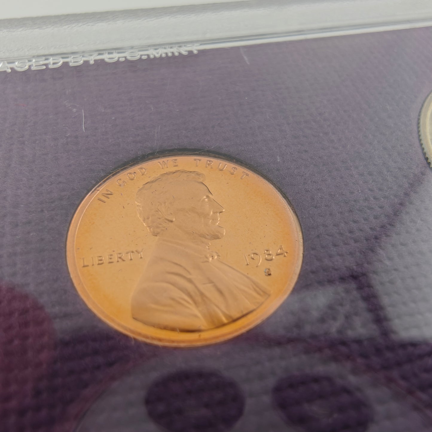 Vintage 1984 U.S. Mint Proof Coin Set