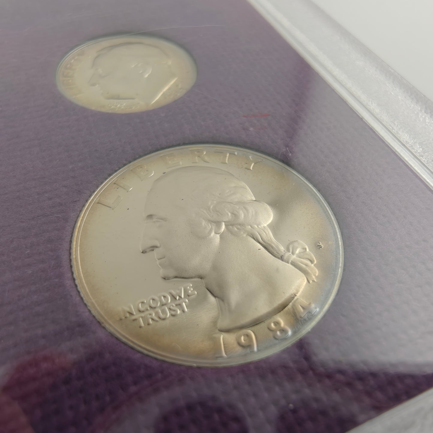 Vintage 1984 U.S. Mint Proof Coin Set