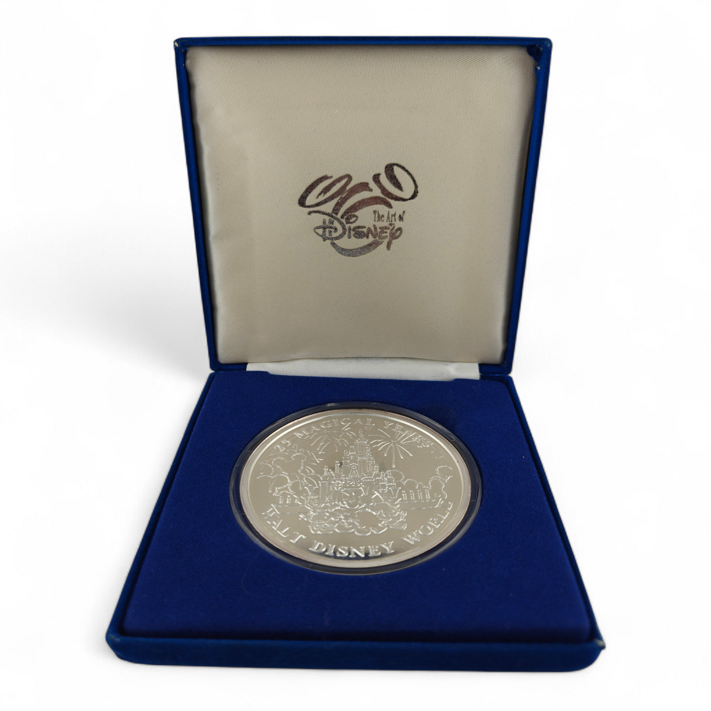 Disney 25th Anniversary Silver Coin 1971 -1996