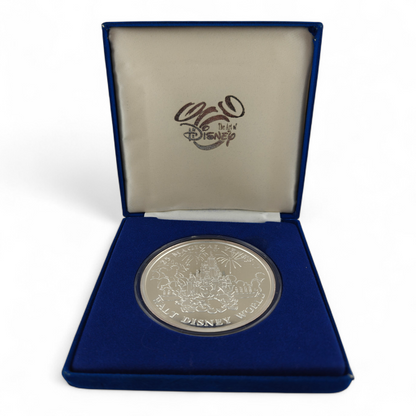 Disney 25th Anniversary Silver Coin 1971 -1996