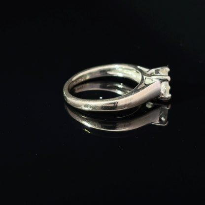 14K White Gold Composite Diamond Ring, 0.50 CTW, Size 4.5 — image 4 of 4