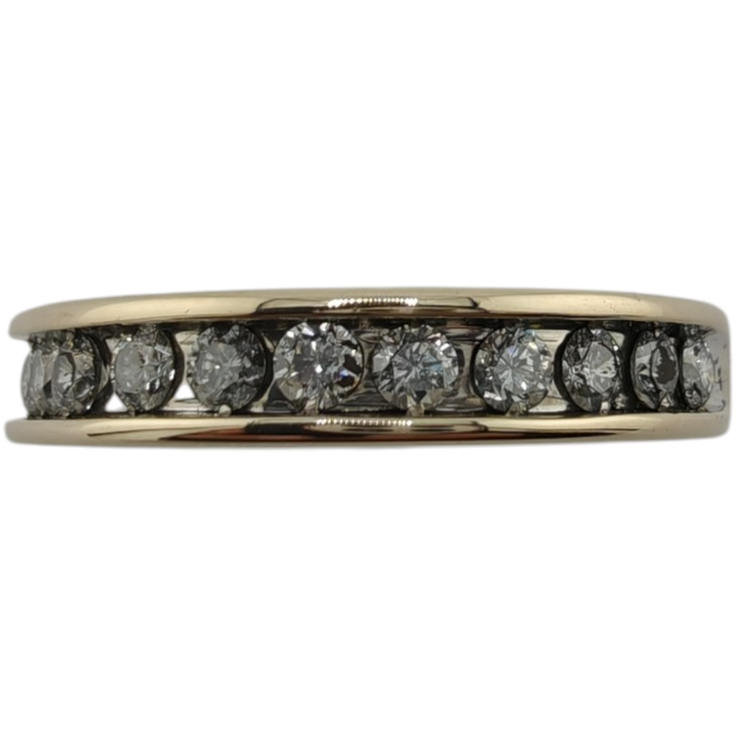 18k White Gold Diamond Band Ring