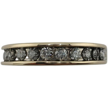 18k White Gold Diamond Band Ring