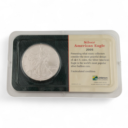 2005 Silver American Eagle Coin